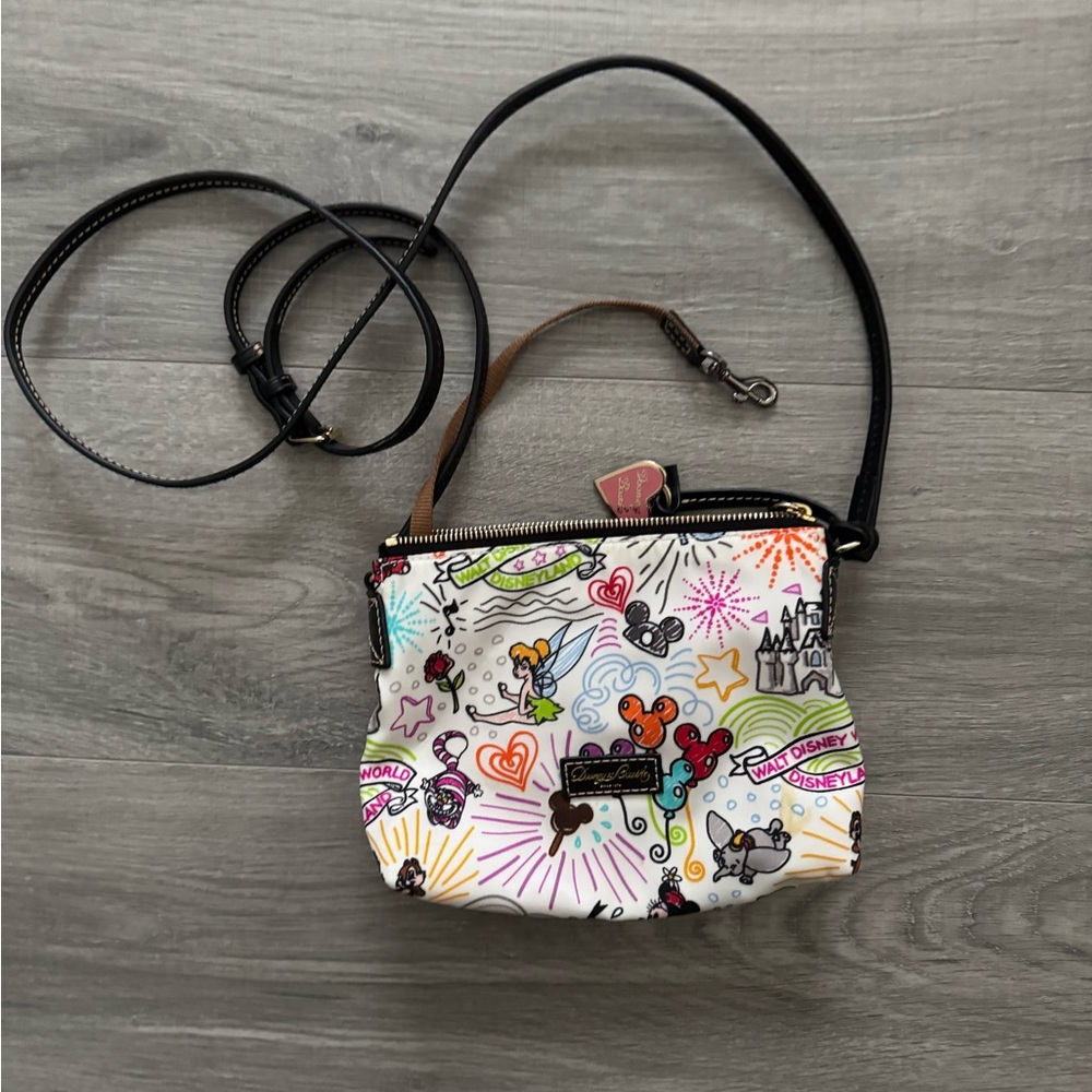 Colorful Disneyland Dooney and Bourke Crossbody Bag